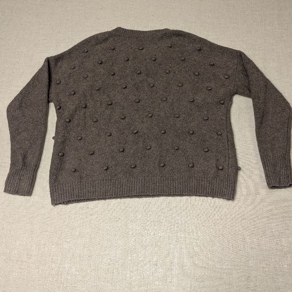 Madewell Bobble Pullover Sweater in Merino Wool Blend - Brown - Small - Picture 10 of 10